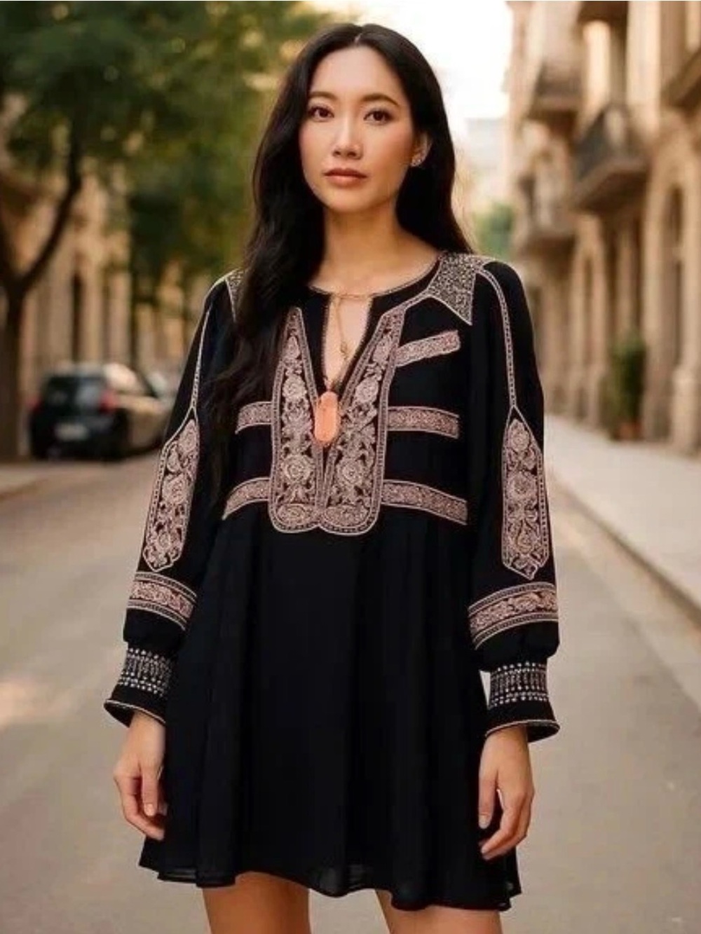 Free People Wind Willow Dress Small